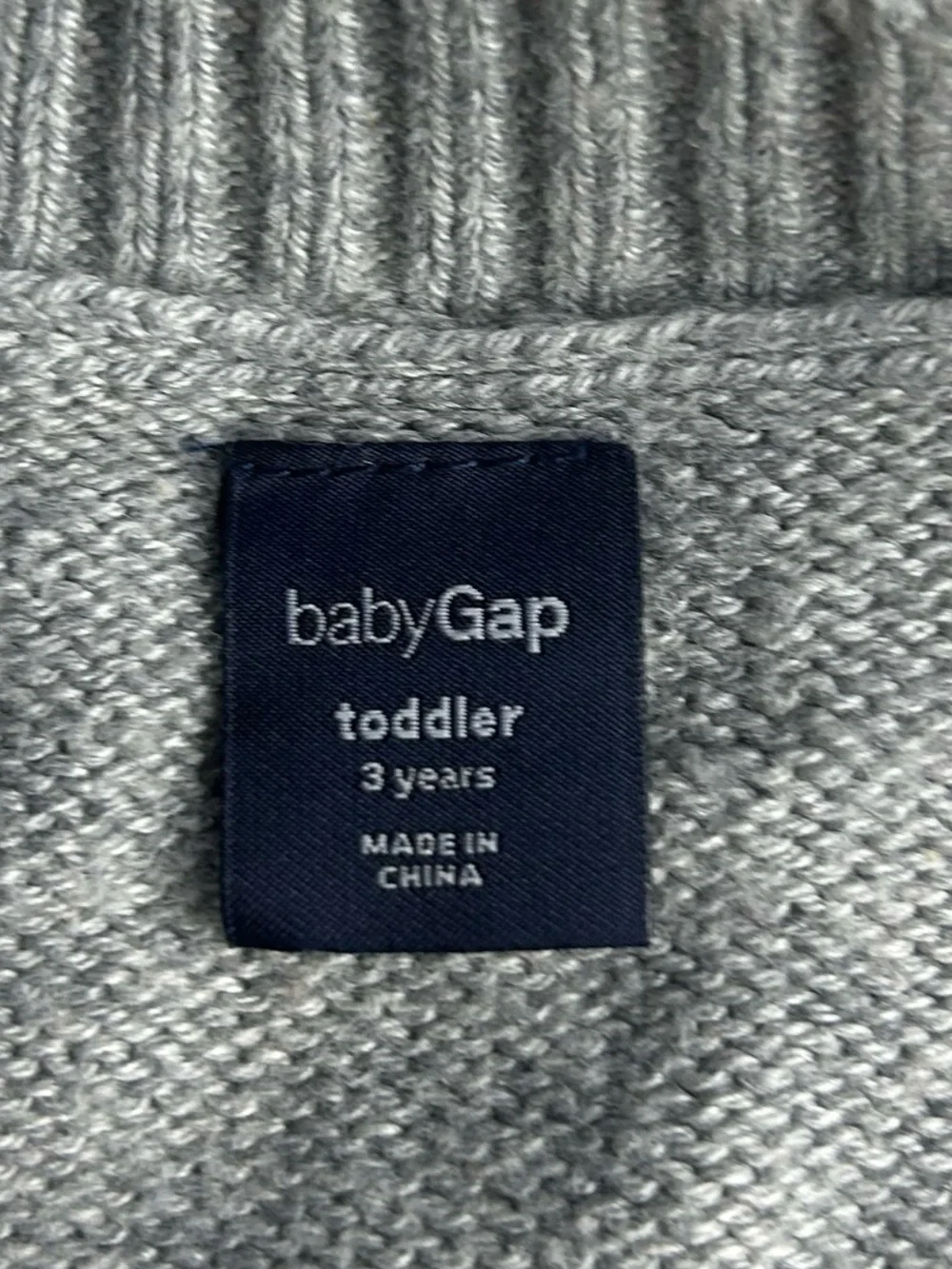 5 for $25🔥Baby Gap Striped Orange & Grey Cardigan‎ Sweater 3T
